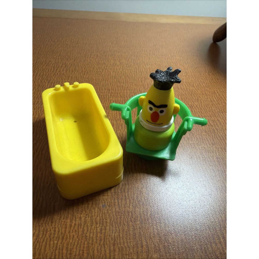 Fisher Price Little People Sesame Street Bert Figure Muppets Vintage 1970's Toy